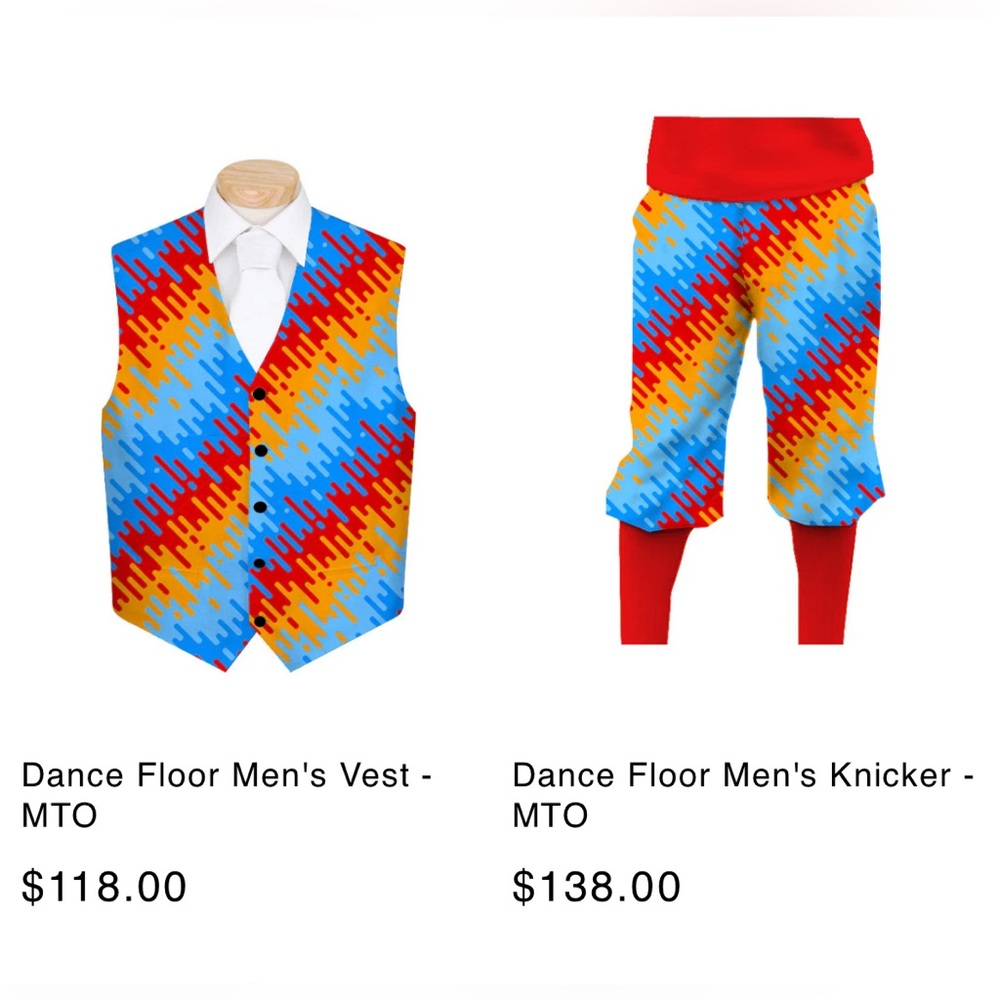 Loudmouth Golf Dance Floor Ladies Red and Yellow Patterned Pants Sz 18 - Picture 16 of 16